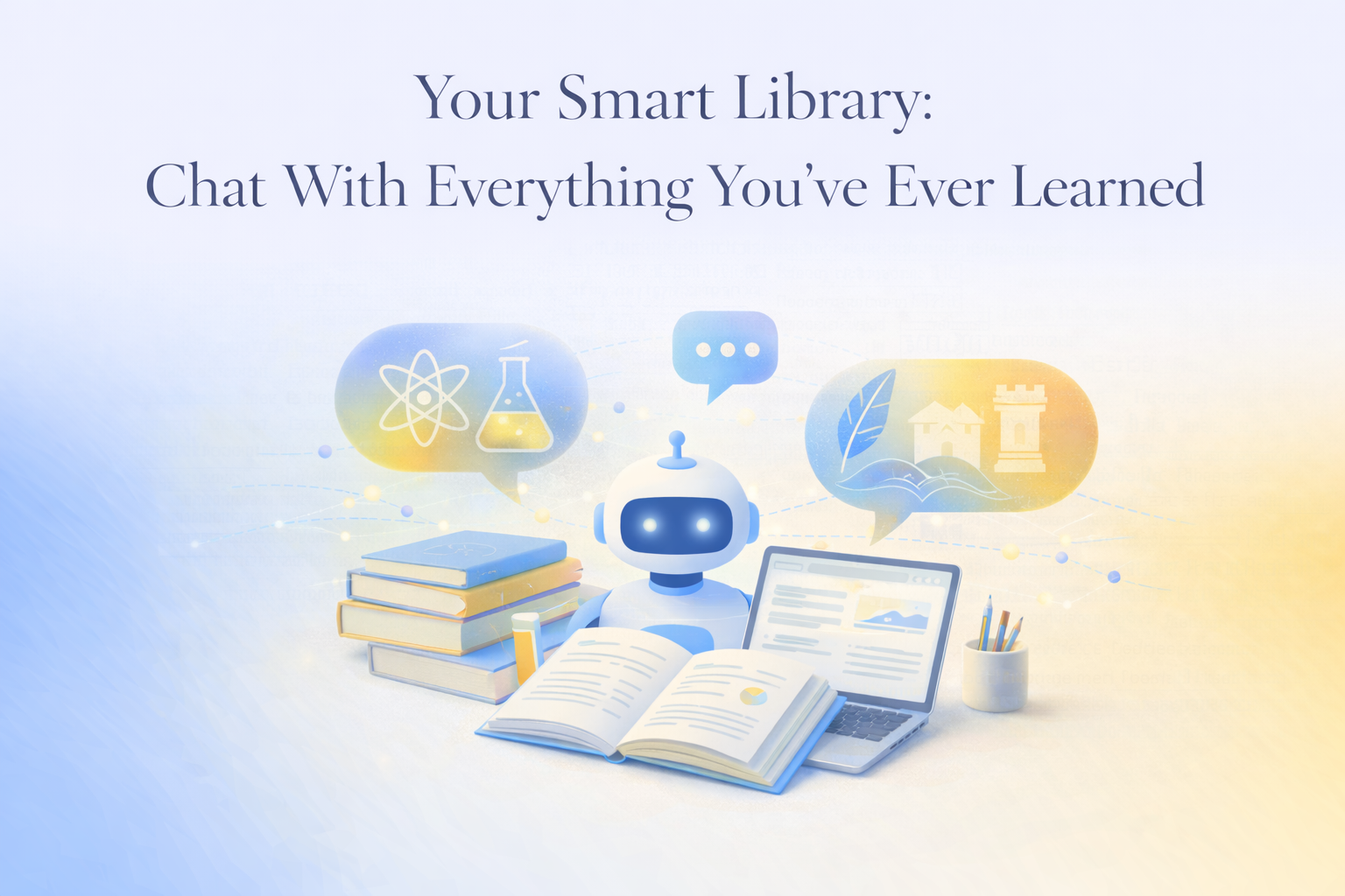 Your Smart Library: Chat With Everything You've Ever Learned